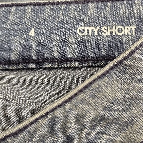 Calvin Klein Blue Denim Shorts - Picture 3 of 3